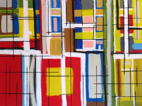 painting  "at Yoshis"